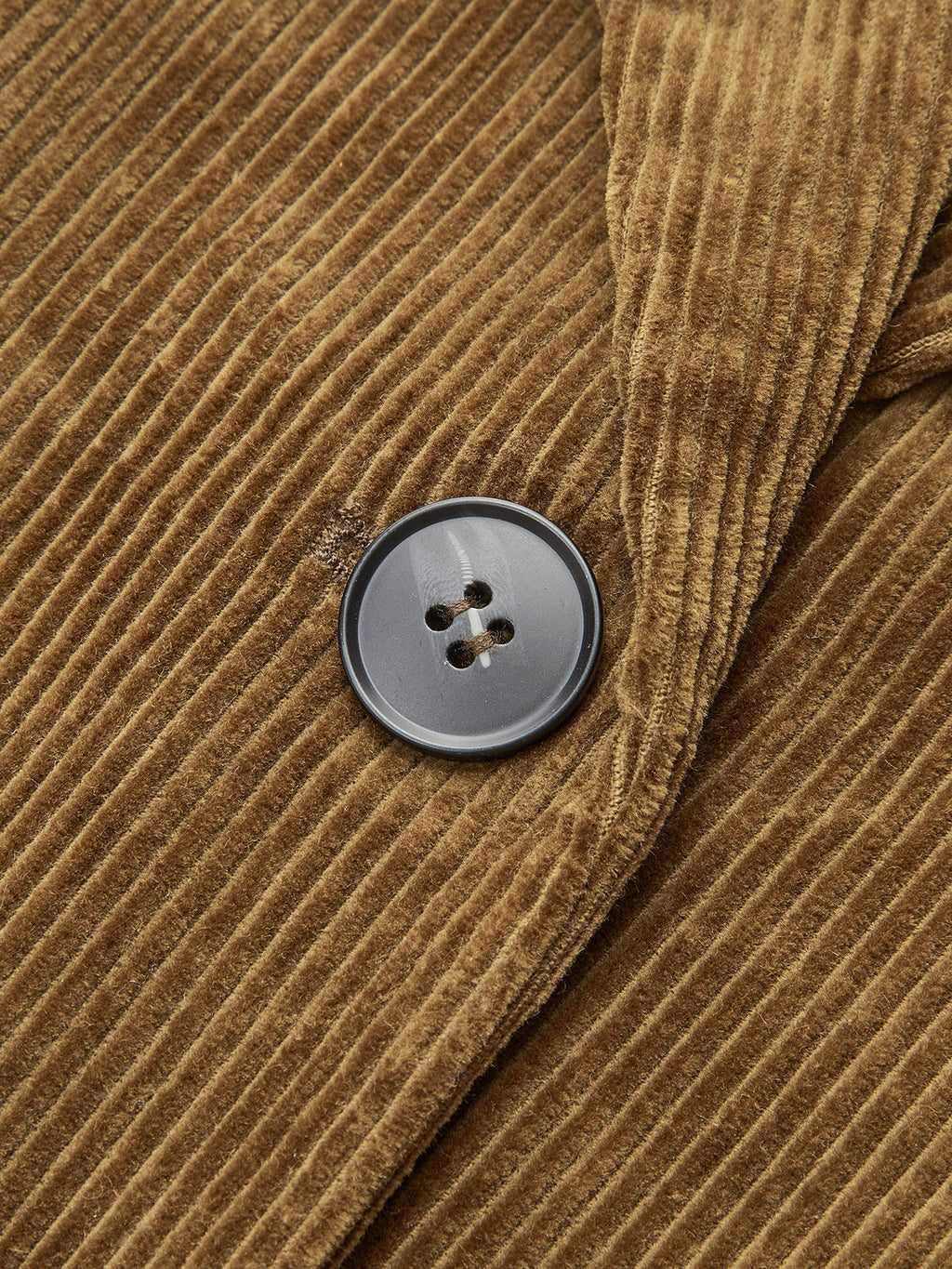 Women's Fitted Corduroy Wide-Shoulder Blazer - CelenoWear